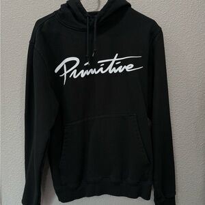 Primitive Black Sweatshirt Minimalist Design